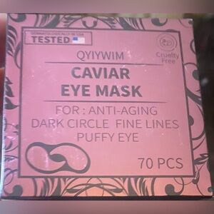 Qyiywim NWT Caviar Eye Mask which is a skincare item used for under-eye area